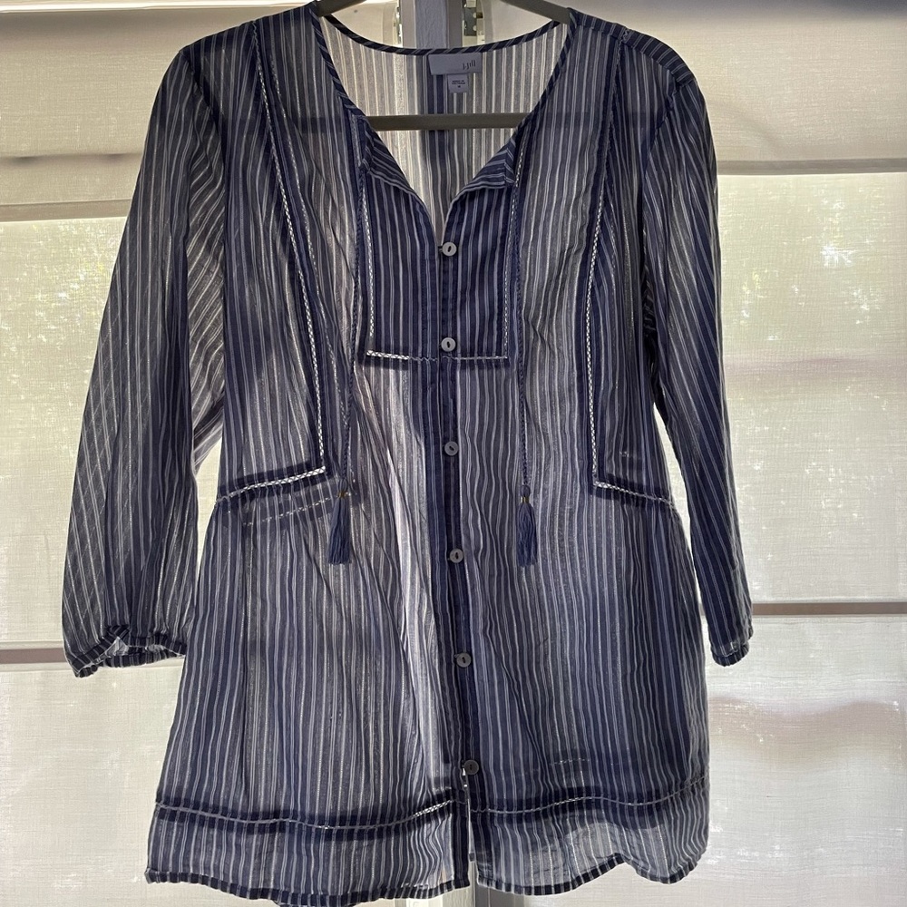 JJill cotton blouse